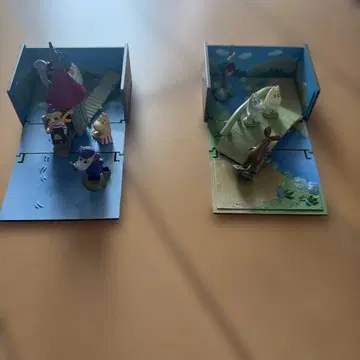 무민 미니어처 정원 박스 피규어