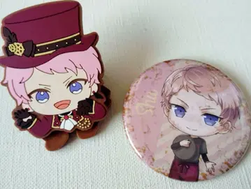 앙상블 스타즈! Valkyrie 아츠키 슈 논스톱 러버 클립 & 캔 배지