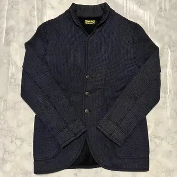 고마시오 니트 비치 크로스 테일러드 자켓 Barns