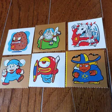 미궁 쿠미쿄쿠 패미컴 소프트 미니 카드 6장 세트 쇼와 레트로