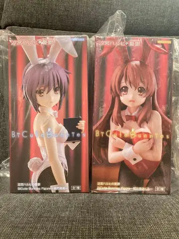 스즈미야 하루히의 우울 / 나가토 유키 아사히나 미쿠루 피규어 2개 세트