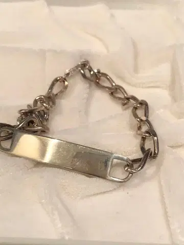 PX 실버 체인 팔찌