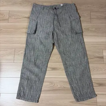 KAPTAIN SUNSHINE 린넨 카고 팬츠 32