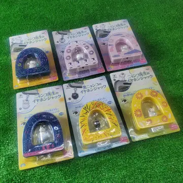 새상품 6종 컴플리트 나츠메 우인장 냥코 선생님과 불꽃축제 이어폰 잭