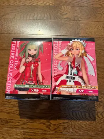 beatmania IIDX 피규어 컬렉션 시아 츠갈 2개 세트