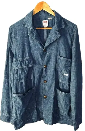 BALANCE+HARMONY 커버올 USA제 샴브레이 M 사이즈