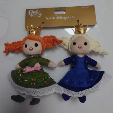 겨울왕국 인형형 키링 세트 봉제 인형 참