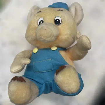 디즈니랜드 개원 시 3마리 아기 돼지 봉제 인형