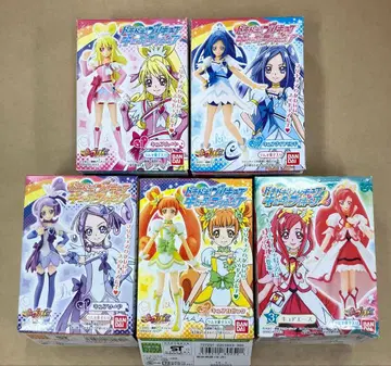 두근두근! 프리큐어 큐티 피규어 5종 세트