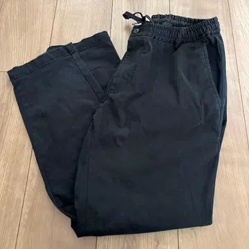 [대 세일] GLR UNITED ARROWS 블랙 이지 팬츠