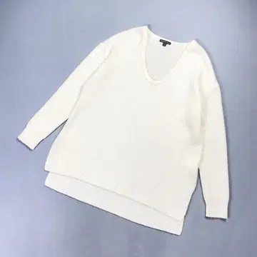 제임스 퍼스 풀오버 니트 화이트 사이즈 1*MD480