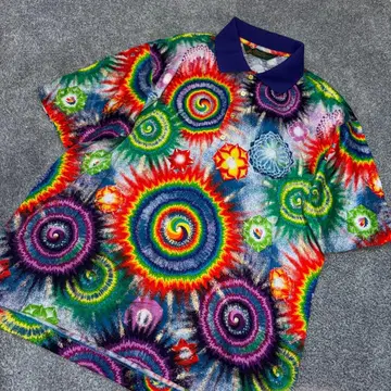 브릿지스톤 스포츠 개성 있는 그림체가 멋진 피케 셔츠 L