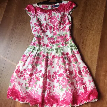 M'S GRACY 꽃무늬 무릎 기장 원피스 36