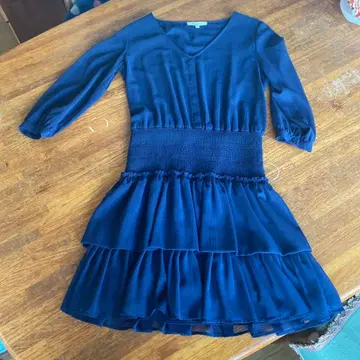 폴앤조 시스터 네이비 원피스