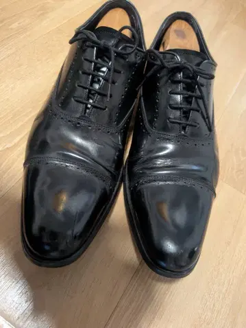 REGAL 리걸 가죽 신발 스트레이트 팁 블랙 비즈니스 슈즈