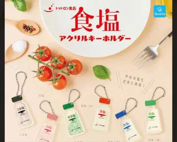 가챠가챠 토트론 식품 소금 아크릴 키링 컴플리트