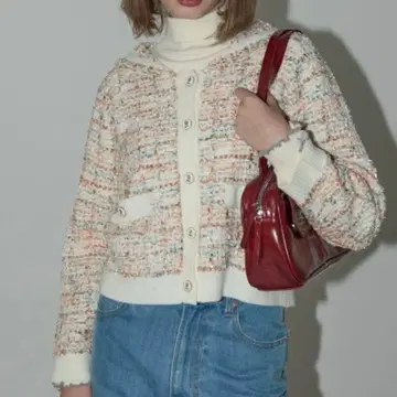 mix tweed sailor jacket