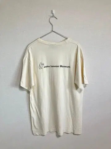 00s John Lennon Museum 존 레논 티셔츠 화이트