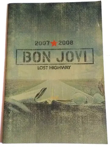 본 조비 2007-2008년 투어 팜플렛