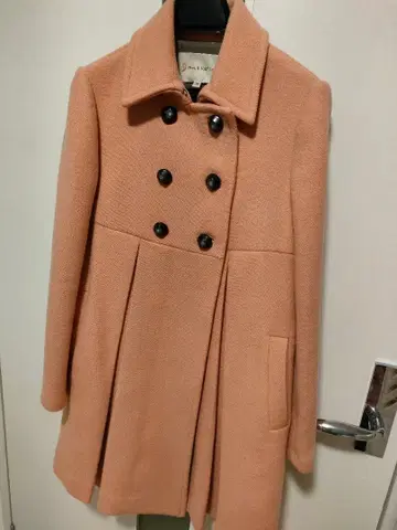 [ PAUL & JOE SISTER ] 더블 버튼 코트 38 사이즈 핑크