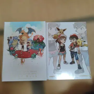 포켓몬 아트북 Let's Go 피카츄 이브이