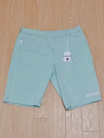 마크앤로나 민트 그린 숏팬츠 택 포함 새상품 사이즈 50