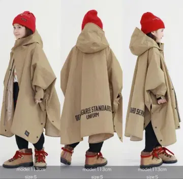 DENIM DUNGAREE x KiU 레인 판초