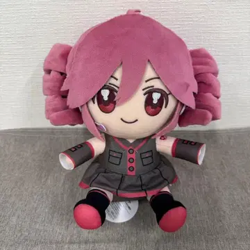 카사네 테토 앉아있는 BIG 봉제 인형 15주년 ROUND1 한정판