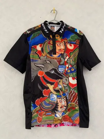 미사용품 무샤에노사토 오하타 무샤에 피케 셔츠 L 사시바의 삿쨩