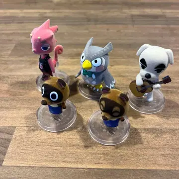 모동숲 피규어 5체 세트