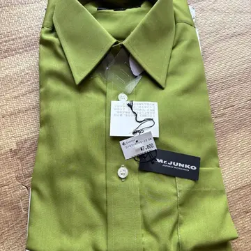 Mr.JUNKO 그린 긴팔 셔츠 M-82 [새상품]