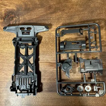 미니 사륜구동 새상품 레어 타미야 제로 섀시 세트 x 2