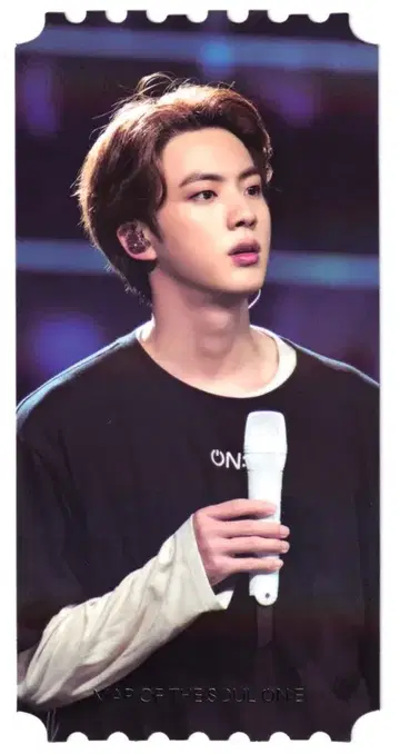 BTS MAP OF THE SOUL ON:E JIN 홀로그램 티켓