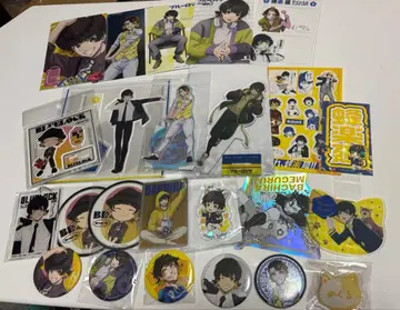 블루 록 바치라 메구루 굿즈 묶음 판매 2 아크릴 스탠드 캔뱃지 종이