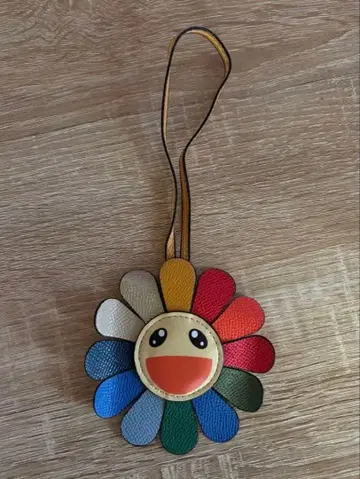 무라카미 다카시 컬러풀 플라워 디자인 백참