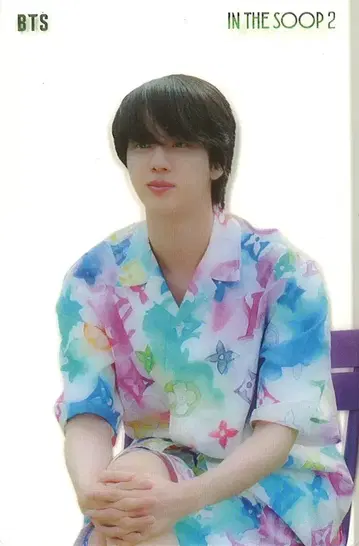 BTS IN THE SOOP2 진 트레이딩 카드 클리어