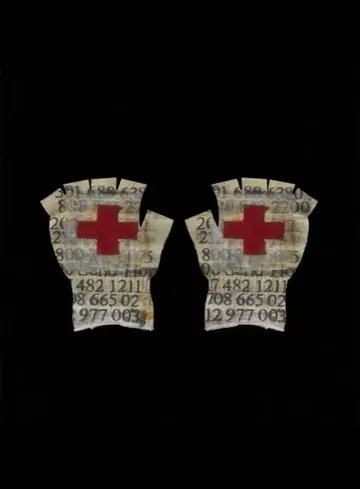 opium 십자가 핑거리스 그로브