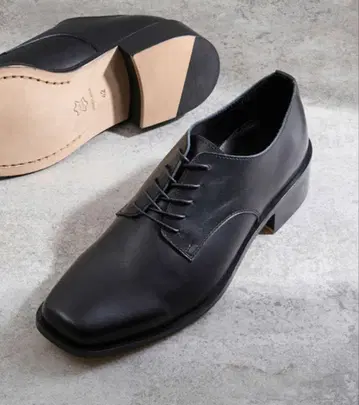 PADRONE 파드로네 스퀘어토 더비 슈즈 40 25.5cm