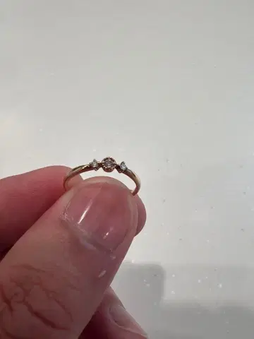 K10PG 다이아몬드 반지 9호