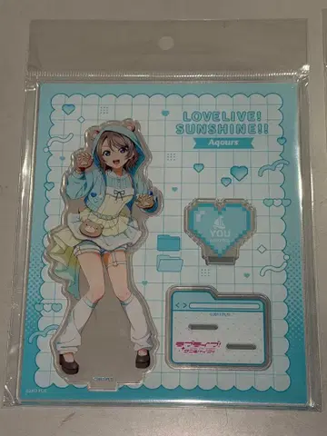 러브 라이브 Aqours 소프맵 아크릴 스탠드 와타나베 요