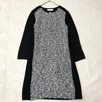 자유구 도킹 원피스 트위드 40 고급 세레모니 포멀