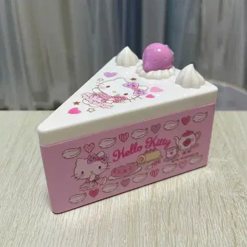 헬로키티 산리오 복권 케이크형 박스 메모 케이스 kitty