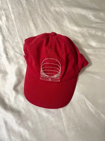 GADID ANONIEM 빨간색 야구 모자 한국 로고 자수