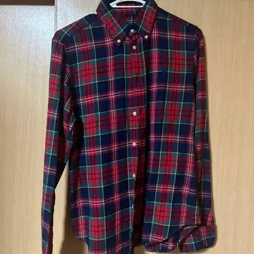 랄프 로렌 체크 플란넬 셔츠