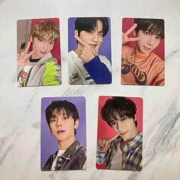 TXT 혜택 뉴스레터 2025 설문 트레이딩 카드 5장