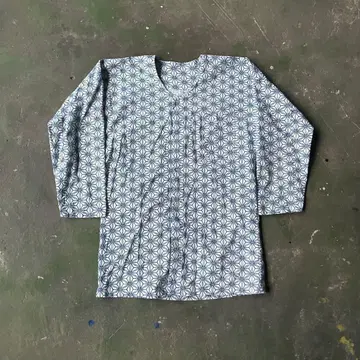 코이구치 셔츠 린넨 패턴