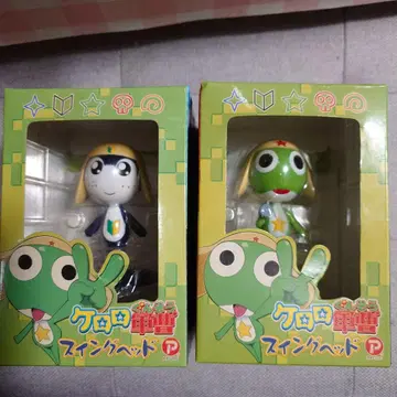 개구리 중사 케로로 스윙 헤드 개구리 중사 케로로 타마마 이등병 피규어