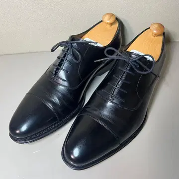 [ 새상품급 ] 자란스리우야 스트레이트 팁 98861 블랙 사이즈 42