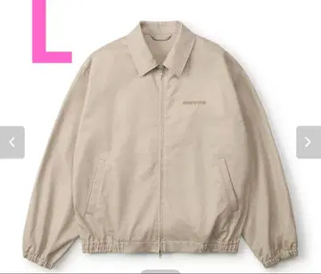 everyone 코튼 드리즐러 재킷 (베이지)