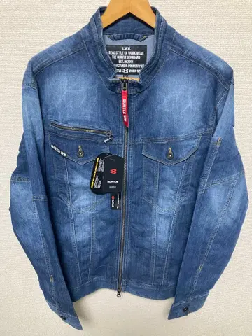 바틀 BURTLE WW 자켓 데님 인디고 택 포함